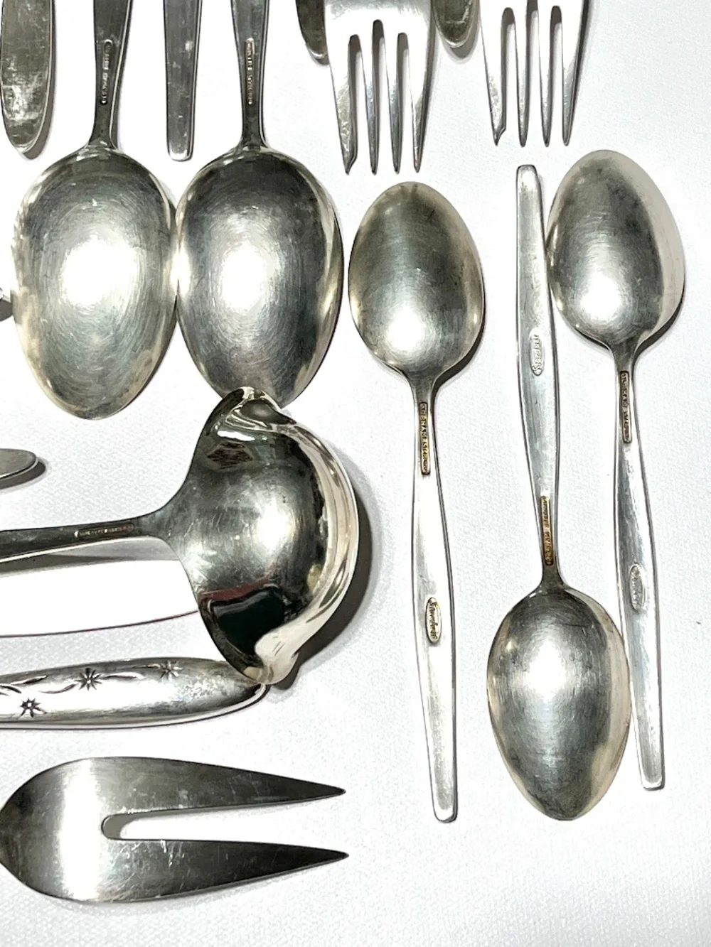 Sterling Silver Lot Good or Scrap 1014g Gorham Celeste & Stardust Flatware